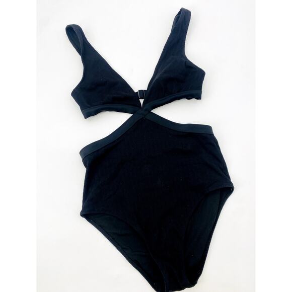 Aerie Black One Piece Bathing Suit - Picture 2 of 4